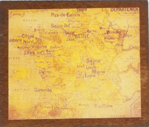 Antique Wall Map OUT OF STOCK