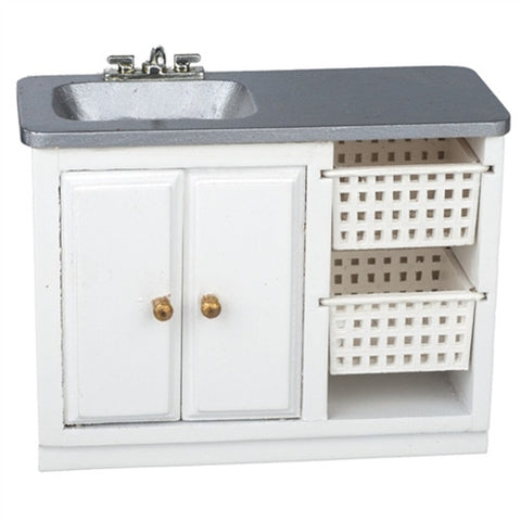 Utility Sink with Baskets, ON BACKORDER