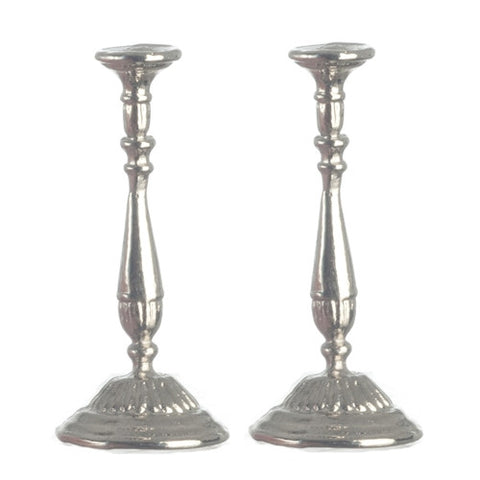 Candlesticks, Silver Revere Style