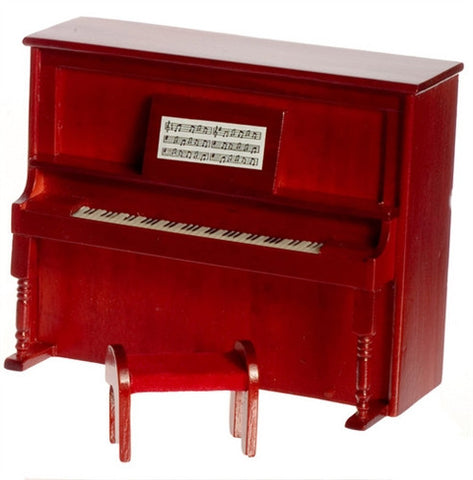 Upright Piano, Mahogany