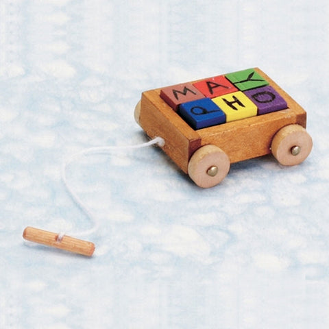 Wagon with Wooden Blocks