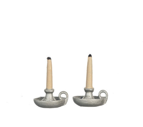 Mount Vernon Candle Holders, Pair
