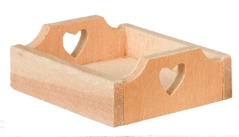 Little Wooden Tray with Hearts