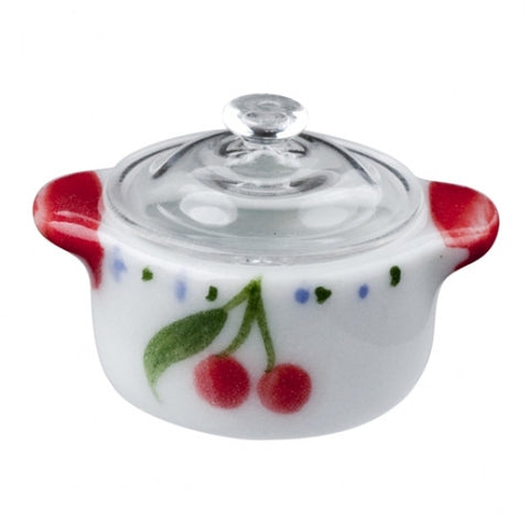 Dutch Oven with Cherry Design