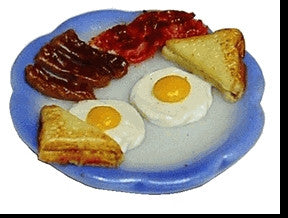 Plate with Eggs and Bacon