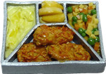 TV Dinner with Fried Chicken