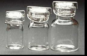 Canning Jars, Glass, Round