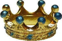 Crown - Gold & Turquoise