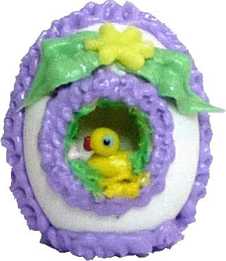 Panorama Egg - Purple Trim "Chick"