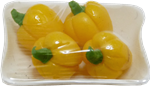 Yellow Bell Peppers, Wrapped