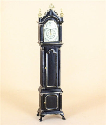 Grandfather Clock, Black and Gold, LAST ONE