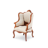 1/12 Dollhouse Suede Armchair