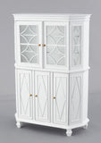 Chere Gustavian Glass Cabinet
