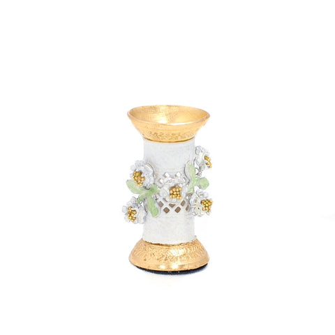 Umbrella Stand with Floral Accents