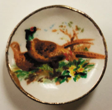 Small Pheasant Plate