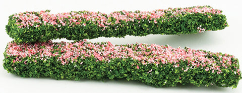 Border, Pink and White Set of Two