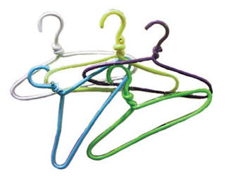 Wire Coat Hangers, Set of Five