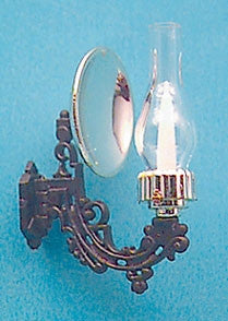 Reflector Wall Sconce with Glass Chimney