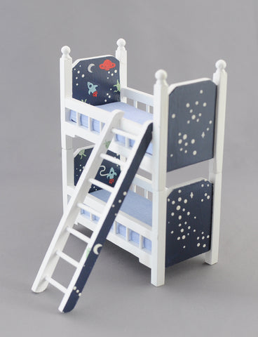 Little Bunk with Outer Space Theme