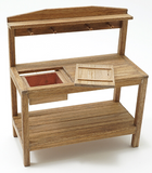 Potting bench by Sir Tom Thumb