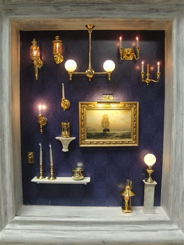 Clare-Bell Brassworks Lighting Display