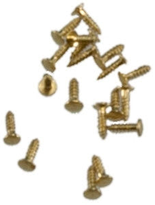 Mini Nails, 1/8 Inch, 100/PK, Brass