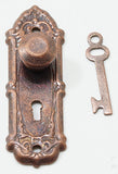 Opryland Door Handle Set with Key, Oil Rubbed Bronze 2/Pk