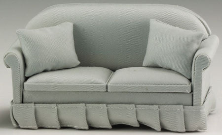 Sofa with Pillows, Soft Grey