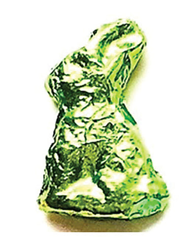 Chocolate Bunny in Green Foil