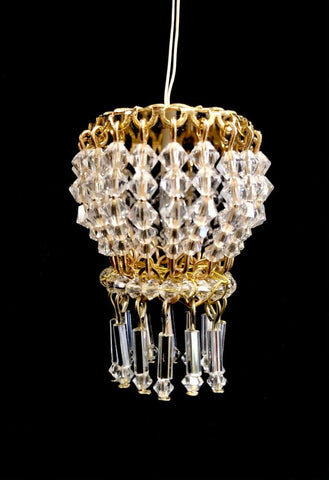 Ceiling Fixture with Swarovski Crystals Style No. 32