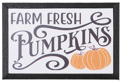 Fresh Pumpkins Framed Print