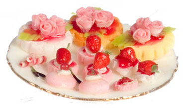 Strawberry Desserts Platter