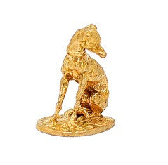 Bronzed Dog Figurine
