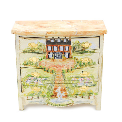 Hand Painted Chest of Drawers No. F27