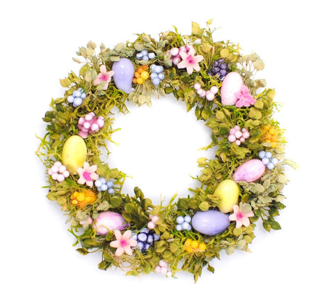 Easter Wreath with Eggs