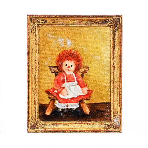 Dianne George Raggedy Ann Painting, Sold Individually