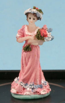Victorian Lady in soft pink by Jeannetta Kendall, LAST ONE
