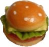 Hamburger W/Sesame Seed Bun