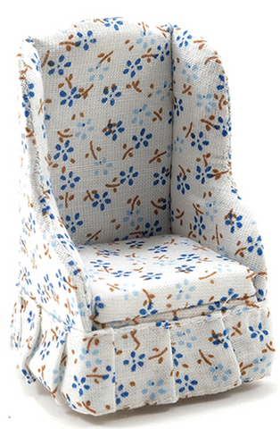 Chair with Floral Fabric