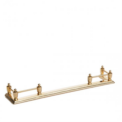 Fireplace Grate, Gold Plated Brass