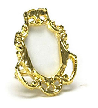 Small Gold Oval Frame