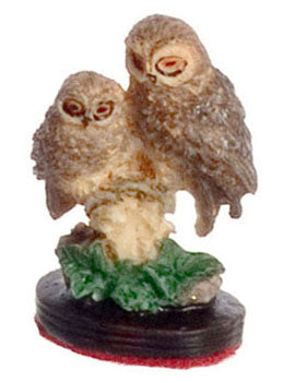 Pair of Owls Figurine