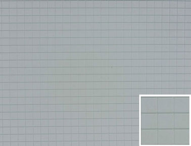 Tile Floor Sheet, 1/4 Sq, 11 X 15 1/2, White on Light Gray