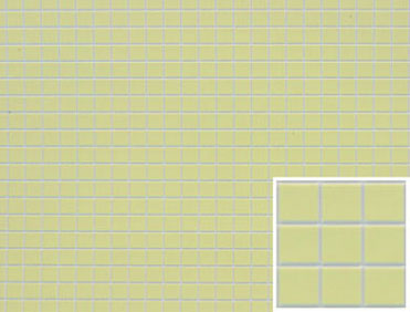 Tile, Yellow with White Grout