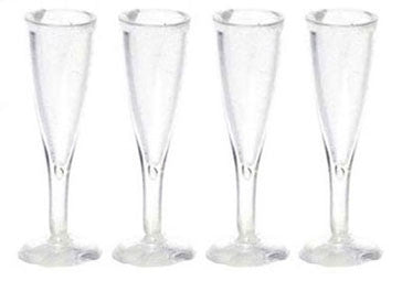 Champagne Flutes, Set of 4