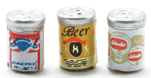 Can of Beer, Set of Three