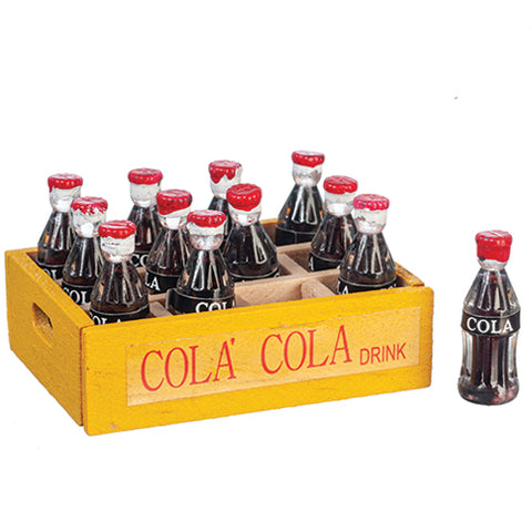 Crate of Cola-Cola with Removable Bottles