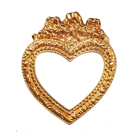 Gold Heart Frame