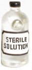 Sterile Solution, Miniature Bottle