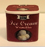 Vanilla Ice Cream Carton